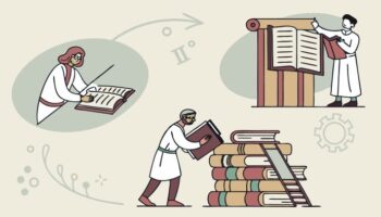Історія Польської мови в 3 карикатурах як письменник починає і переказує знання