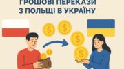 Грошові перекази з Польщі в Україну