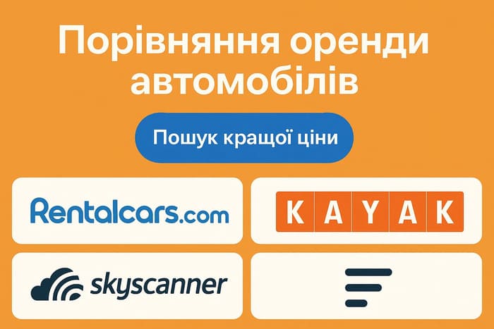 Сервіси порівняння оренди автомобілів в Польщі - пошук найкращих цін