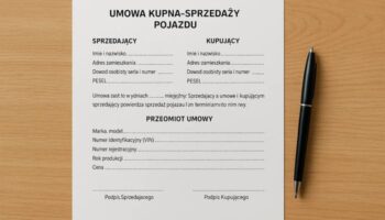 Зразок умови купівлі-продажу автомобіля в Польщі
