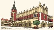 Краківські Сукенніце: архітектура та векторна графіка