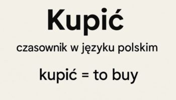 Дієслово kupić в польській мові