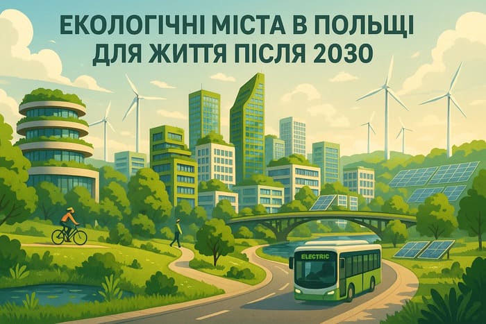 Екологічні міста в Польщі 2030