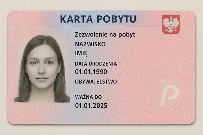 Карта побиту часовего в Польщі