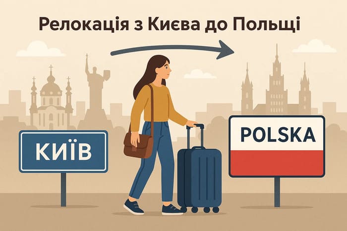 Релокація з Києва до Польщі