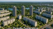osiedle-tysiaclecia Найбільший спальний район в Катовіце з характеристичною забудовою у вигляді Кукурузи