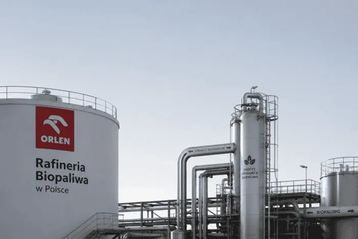 Рафінерія біопалива ORLEN у Польщі — процес виробництва біопалива