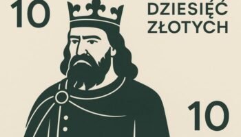 10 Злотих в мінімалістичним вигляді